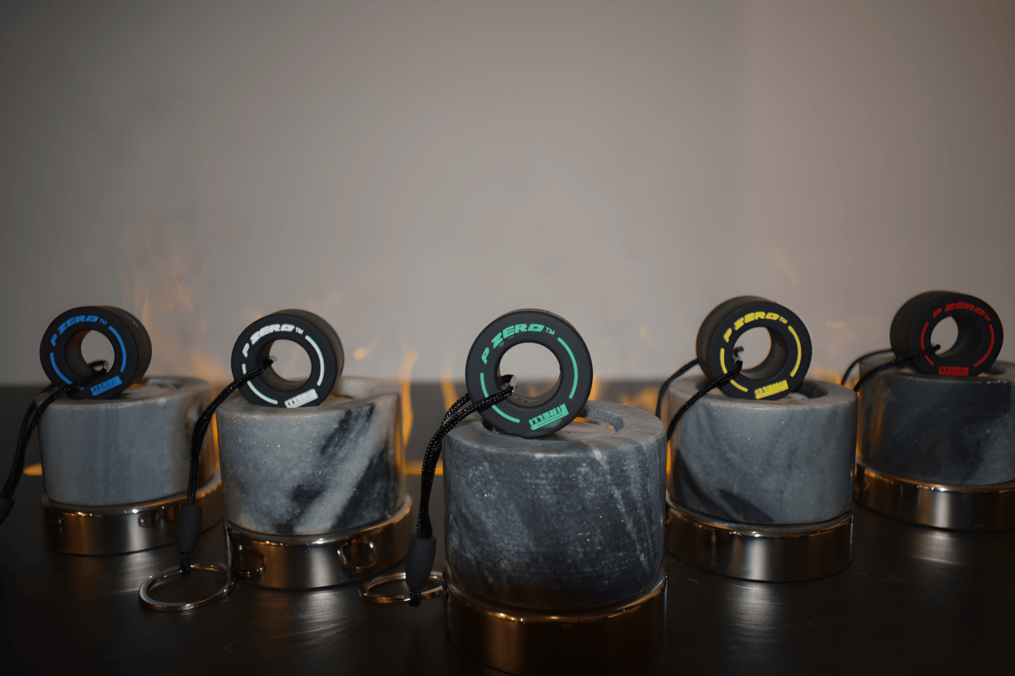 Motorsport Schlüsselanhänger – F1 Rennreifen Edition - TrackARTelier