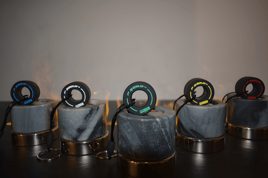 Motorsport Schlüsselanhänger – F1 Rennreifen Edition - TrackARTelier